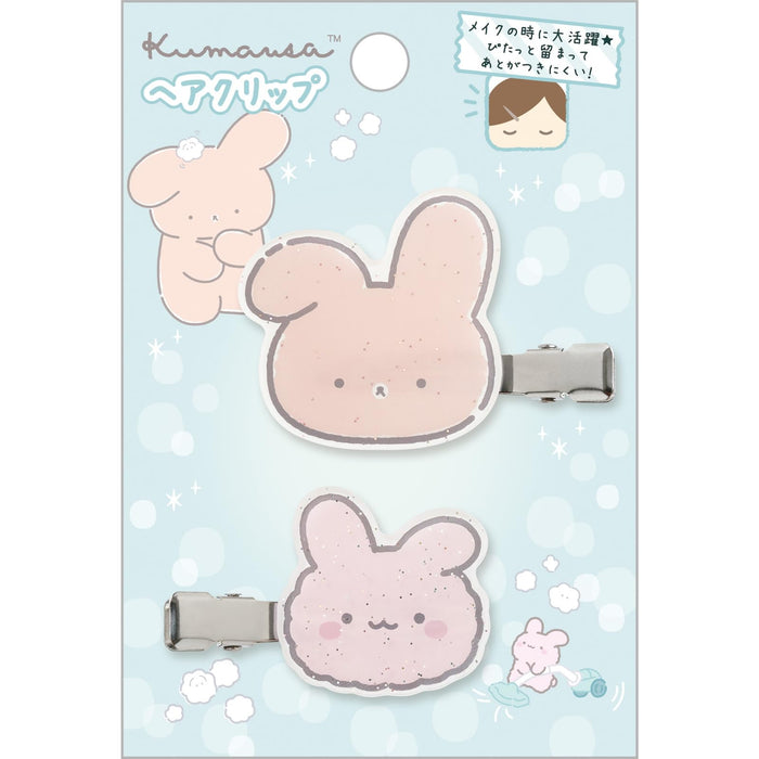 San-X Kumausa Hair Clip with Tomopu Design - FE37507