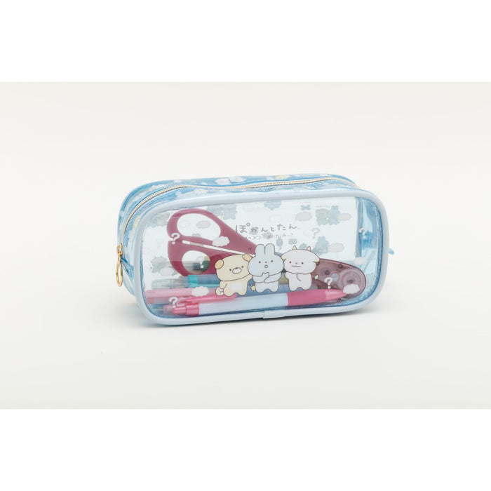 San-X Pokantotan Pen Pouch PT14801 - Cute & Durable Storage Solution