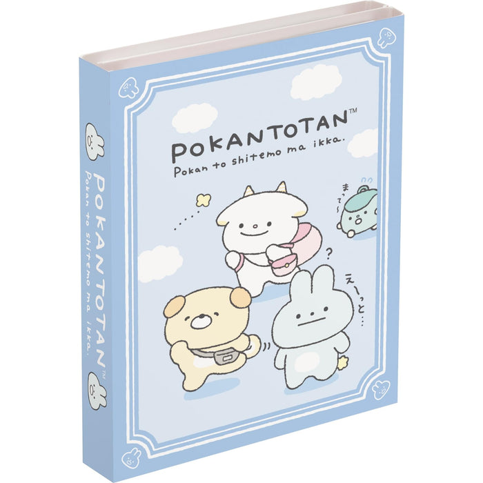 San-X Pokantotan Flip Memo Notebook Compact 9x7x1.3cm 2024 Edition