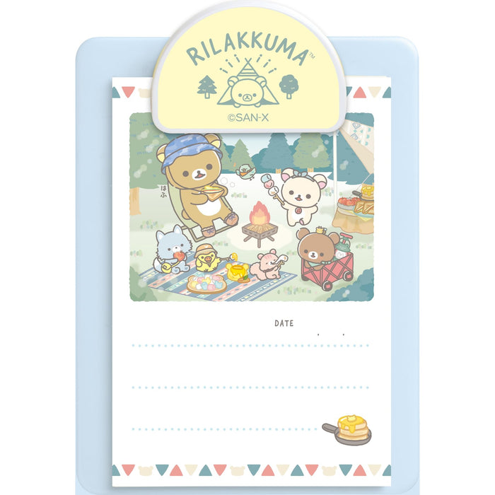 Classeur San-X Relax Bear Kimemo Mh15801 - Organiseur mignon à 6 anneaux