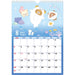 San-X Rilakkuma 2025 Wall Calendar B4 Size Cd37801