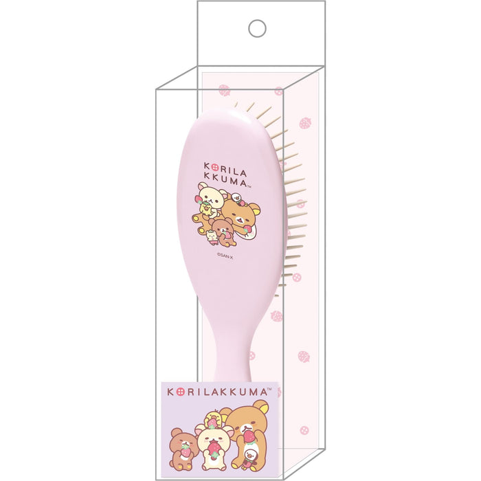 Brosse San-X Rilakkuma Fe39101 Poils doux pour un soin doux des cheveux