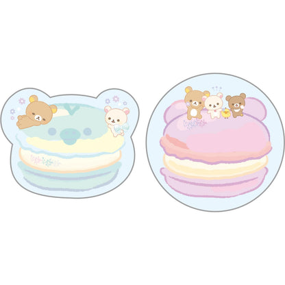 San-X Rilakkuma Clear Box Sticky Notes 100 Sheets MH20802- Japan Figure Store - #1 Bring To You The Best Japanese Goods