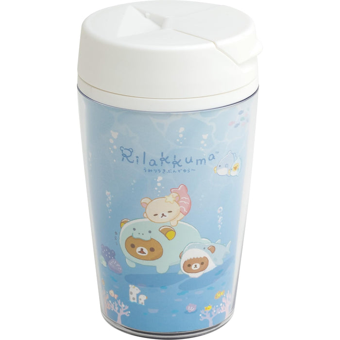 San-X Rilakkuma Transparenter Trinkbecher Ka25501 | Langlebig und BPA-frei