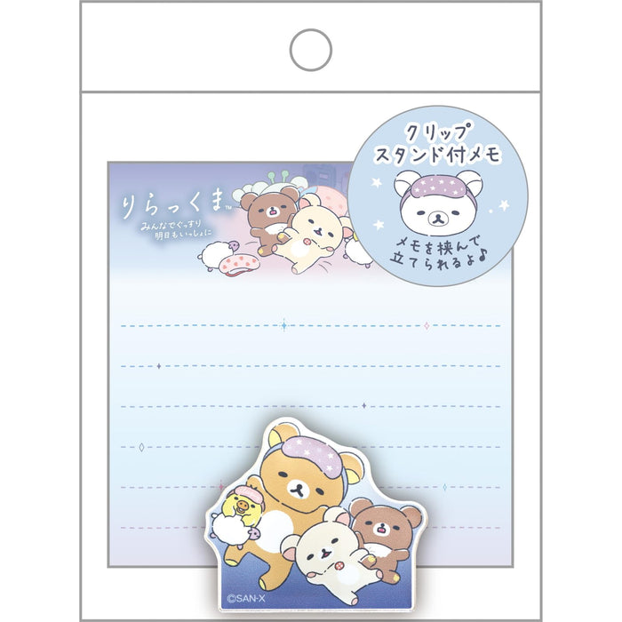 Porte-mémo à clip San-X Rilakkuma Mh16202