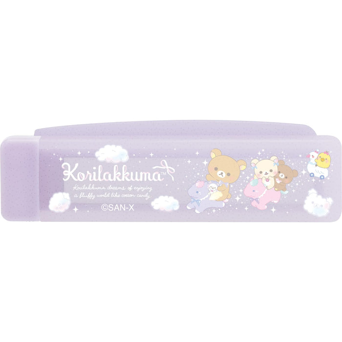 Ensemble peigne de poche et miroir San-X Rilakkuma Fe40201 30 mm x 100 mm x 15 mm