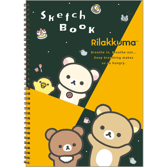 Carnet de croquis San-X Rilakkuma Design Mh20402 - Idéal pour les artistes et les designers