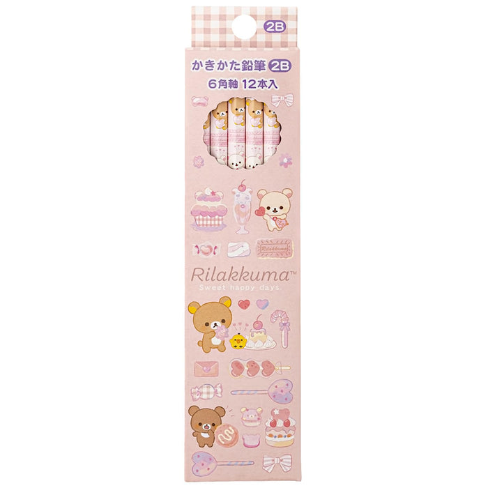 San-X Rilakkuma 2B Drawing Pencils - 1 Dozen Pack