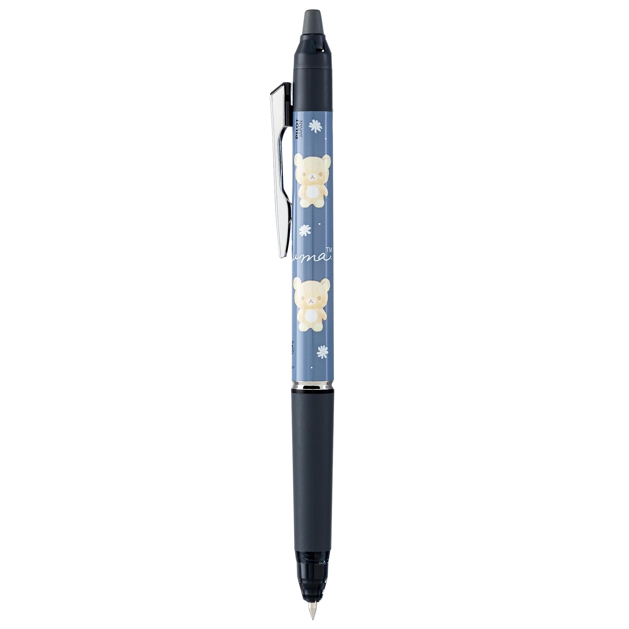 San-X Rilakkuma Frixion Ball Knock Zone PR09802 Erasable Pen- Japan Figure Store - #1 Bring To You The Best Japanese Goods