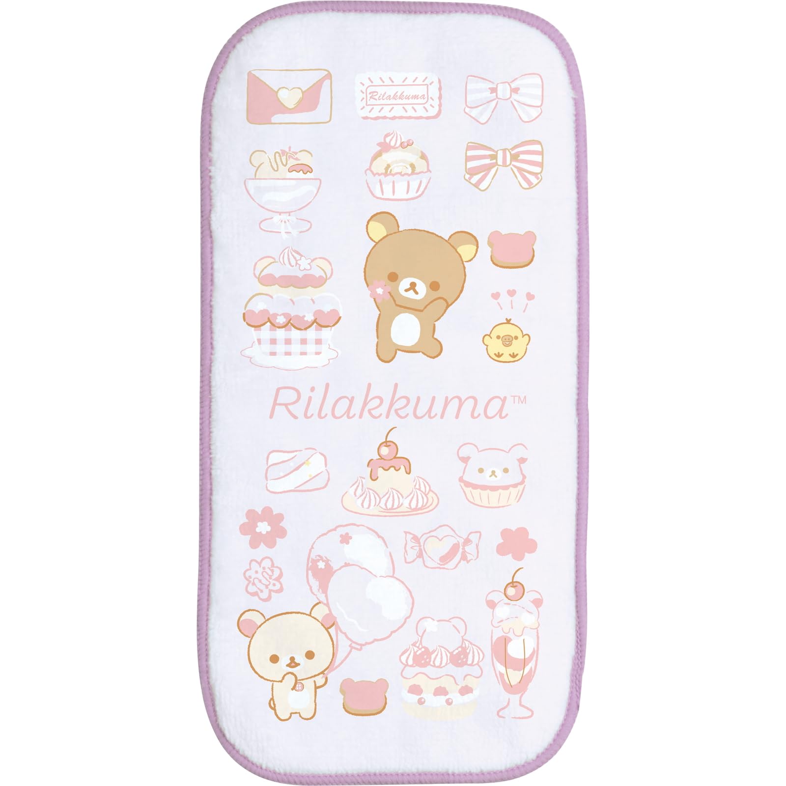 San-X Rilakkuma Half Towel Set of 2 - Soft Absorbent Durable Towels- Japan Figure Store - #1 Bring To You The Best Japanese Goods