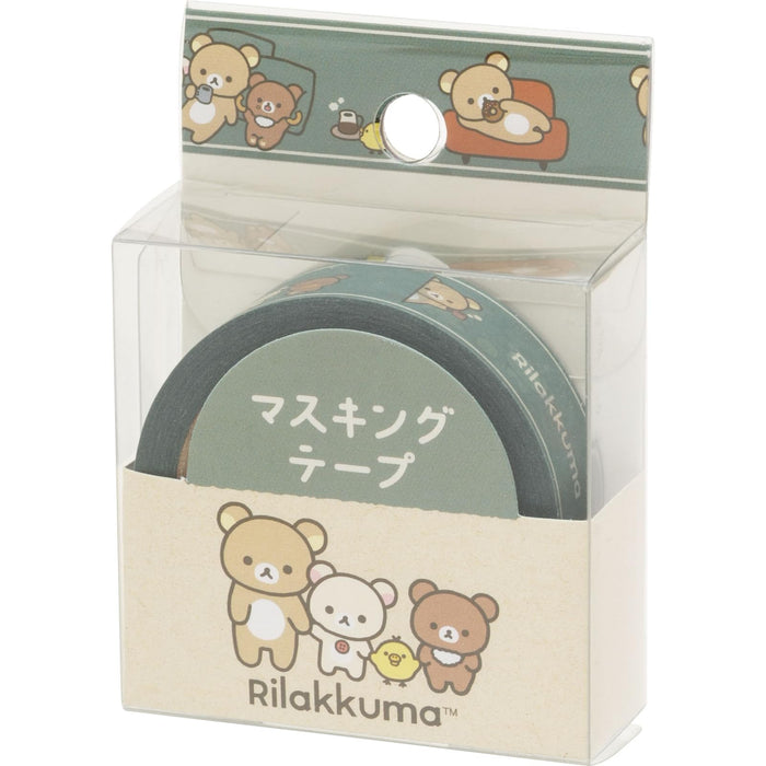 Ruban de masquage San-X Rilakkuma Se59202 - Ruban décoratif mignon