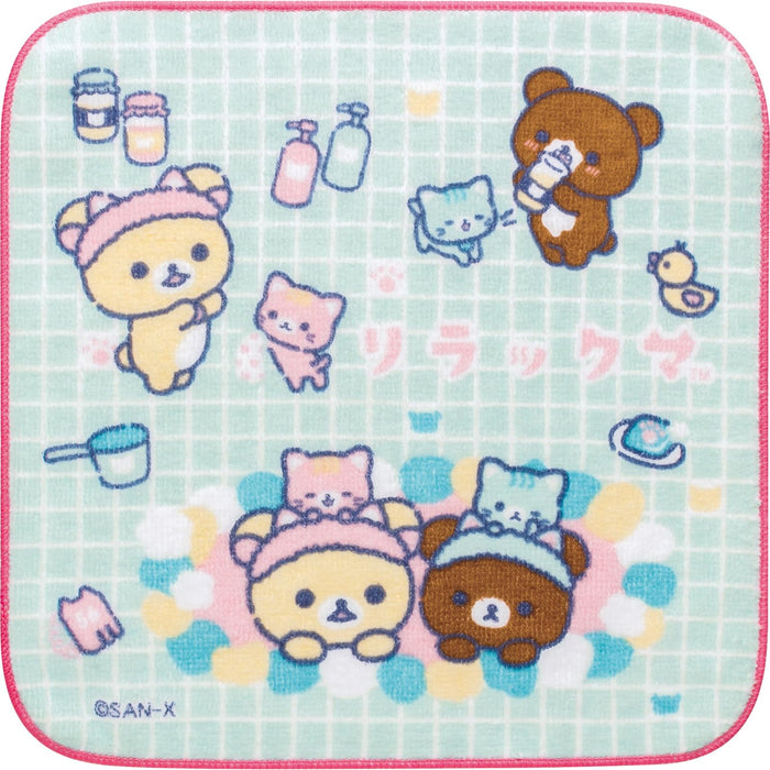 Serviette de toilette San-X Rilakkuma Petit Cm44302 – Douce et absorbante