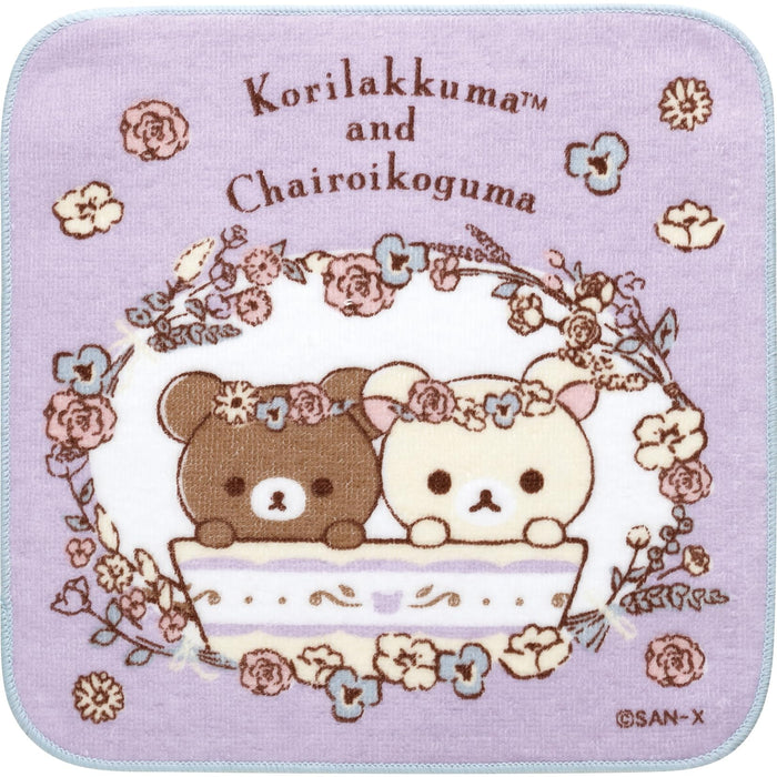 Serviette San-X Rilakkuma Petite - H21 x L21 cm Douce et absorbante