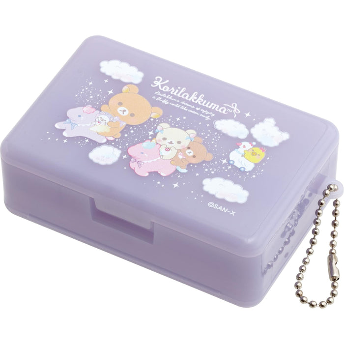 San-X Rilakkuma Pill Case Compact Travel Size 60x90x30mm