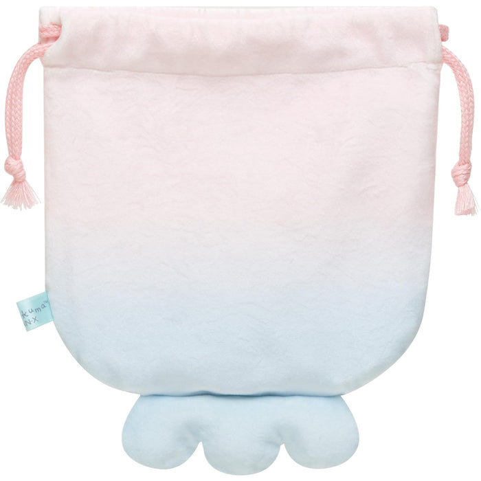 San-X Rilakkuma Kiiroitori Jellyfish Plush Drawstring Bag CA54502