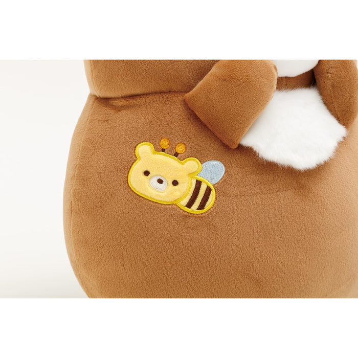 San-X Rilakkuma Chairoikoguma Fully Filled Plush Toy 26.5cm Mo66201