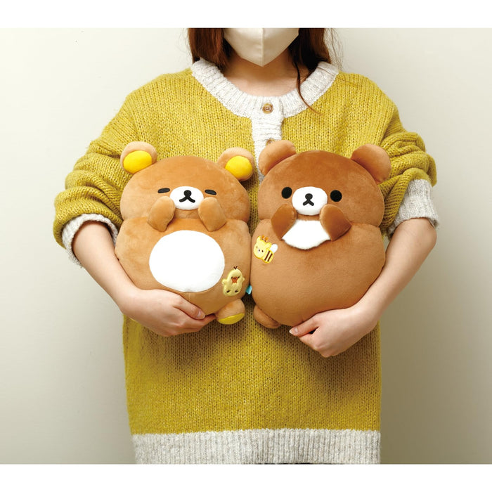 San-X Rilakkuma Chairoikoguma Vollständig gefülltes Plüschtier 26,5 cm Mo66201