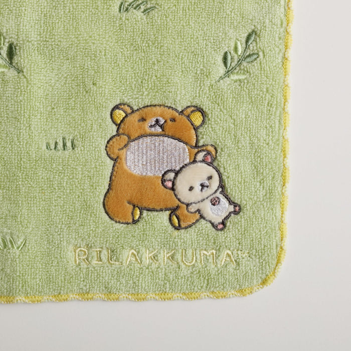 San-X Rilakkuma Mini Towel - Everyone Is Full 24x24cm