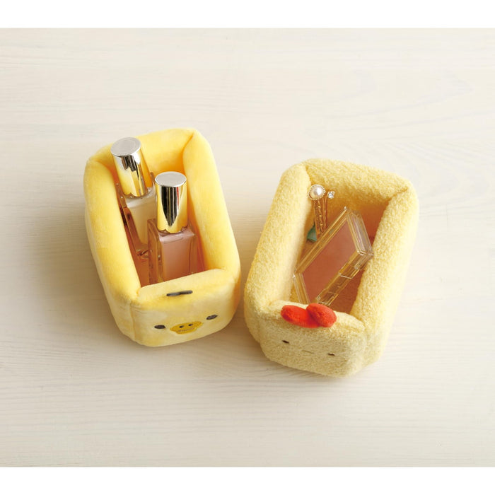 San-X Rilakkuma Kiiroitori Multi-Tray Plüsch S H7,5 x B8 x T11 cm