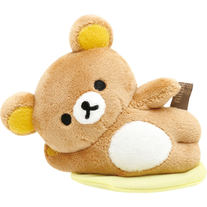 San-X Rilakkuma Just Doing It Series Plush Toy - Compact Size H90xW120xD55mm