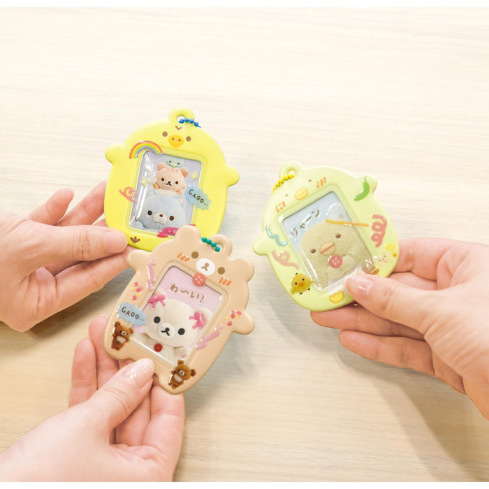 San-X Rilakkuma Chairoikoguma Select Cophoto Keychain Ab26404