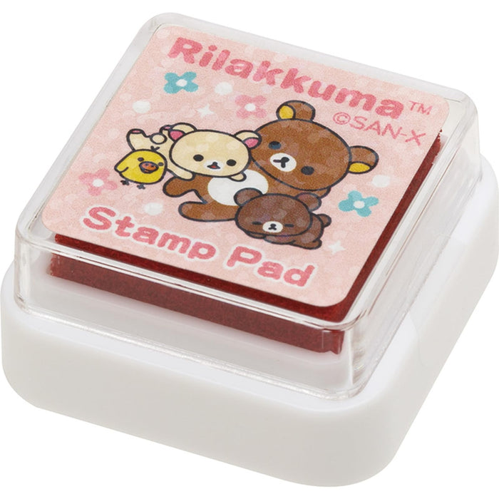 Set de tampons San-X Rilakkuma Mini Ft70001 | Papeterie mignonne pour enfants