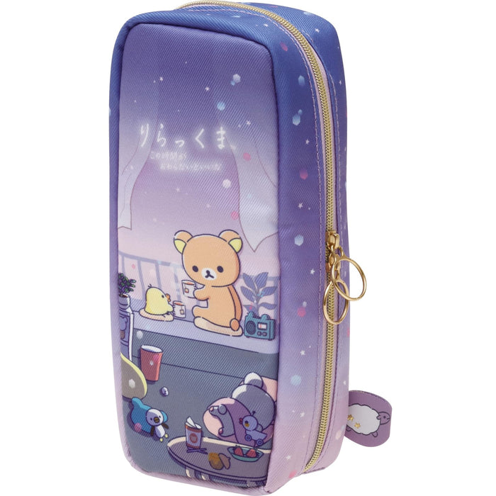 San-X Rilakkuma Storage Pencil Case Pt12801 – Durable & Cute Organization Solution