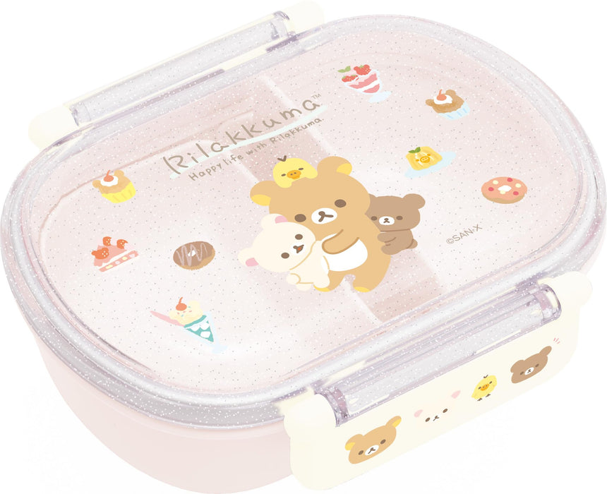 Boîte à lunch hermétique San-X Rilakkuma Ka23201 – Durable, compacte et facile à nettoyer