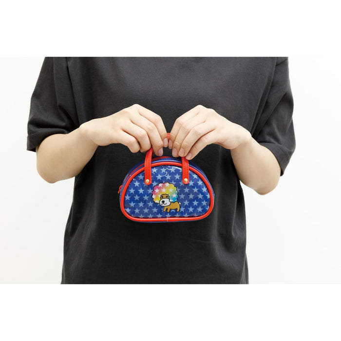 San-X Characters Pouch Afro Dog Portable Case H100xW145xD55mm