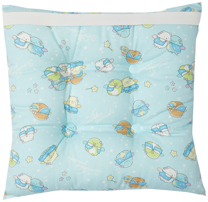 Coussin d'école San-X CG-2818 Bleu - Coussin de siège d'étudiant confortable