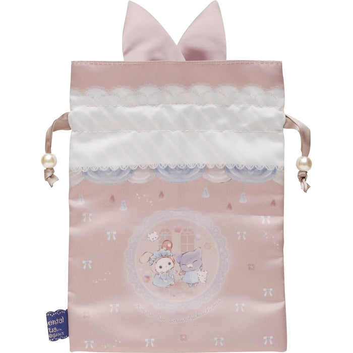 San-X Sentimental Circus Drawstring Bag for Kids - Model Ca50401