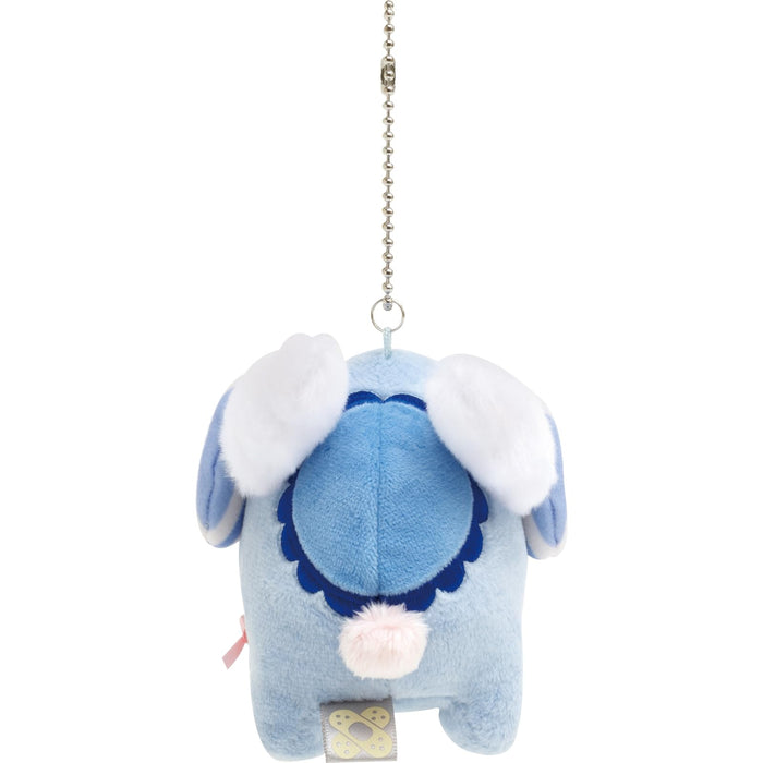 San-X Sentimental Circus Sky Blue Mouto Hanging Plush Toy Mo52001