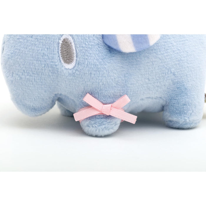 San-X Sentimental Circus Sky Blue Mouto Hanging Plush Toy Mo52001