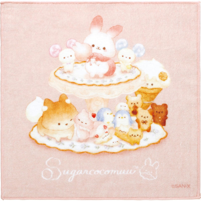 Serviette Mini Cocomoo Sugar San-X Cm48301 25x25cm Douce et Absorbante