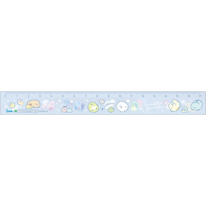 Règle San-X Sumikko Gurashi 17 cm - Durable H 18 x L 2 x P 0,3 cm