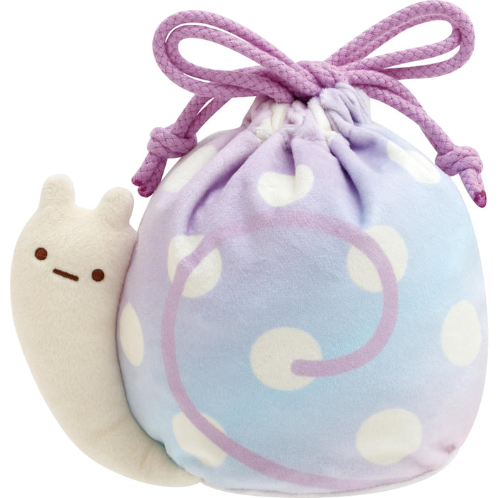 San-X Sumikko Gurashi Sparkling Night Lizard Plush Drawstring Bag Ca48002