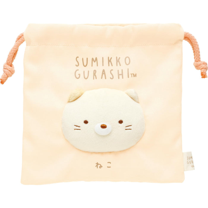 Sac à cordon San-X Sumikko Gurashi chat Ca50604