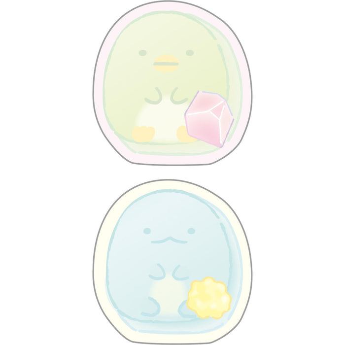 San-X Sumikko Gurashi Transparente Haftnotizen MH20804 - Süßes Briefpapier