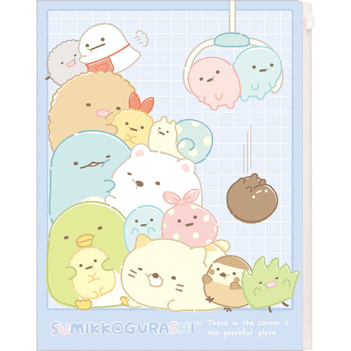 San-X Sumikko Gurashi Clear Holder with 6+1 Pockets Fa11104