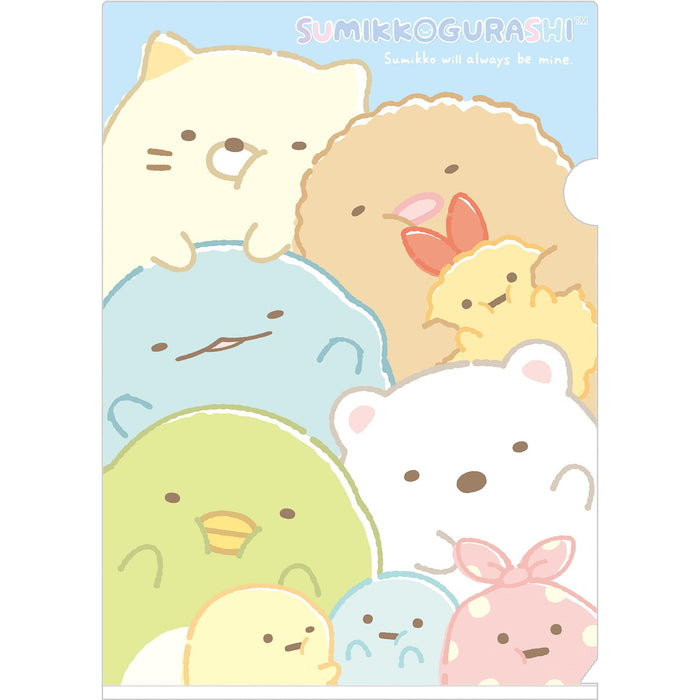 San-X Sumikko Gurashi Clear Holder A4 Size 31x22x0.1cm Office Organizer