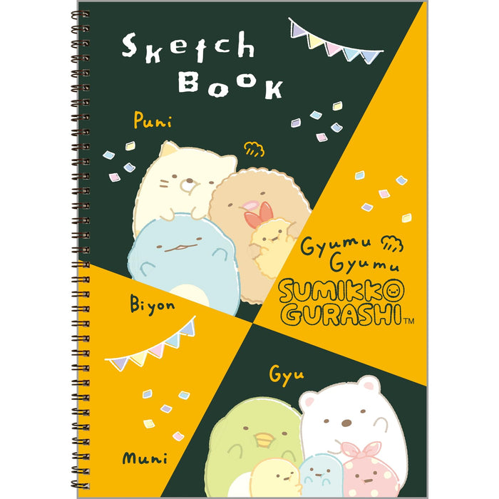 Carnet de croquis San-X Sumikko Gurashi Design Mh20404 - Bloc-notes de qualité supérieure