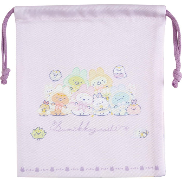 San-X Sumikko Gurashi Drawstring Bag Set CA51802 - Durable & Stylish