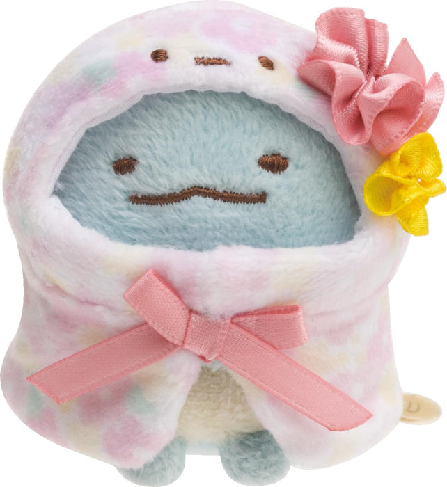 San-X Sumikko Gurashi Blumenponcho-Umhang zum Anziehen Mx63501