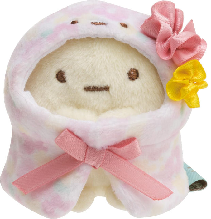 San-X Sumikko Gurashi Blumenponcho-Umhang zum Anziehen Mx63501