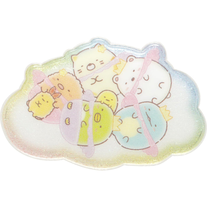 San-X Sumikko Gurashi Glitter Clear Sticker Se60805 H17 x W9 x D0.1Cm