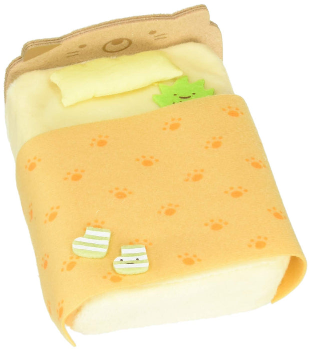 San-X Sumikko Gurashi Plush Bed Orange Hand-Held Mr71805