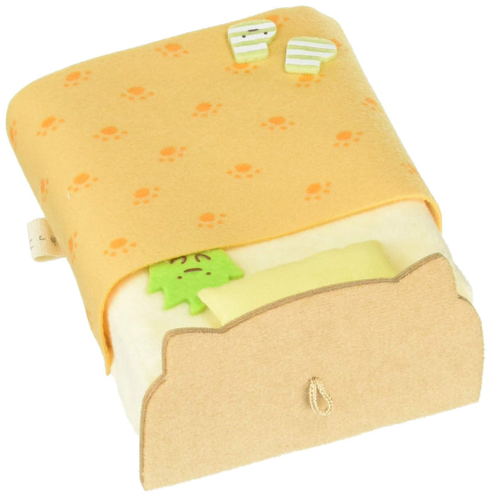 Lit en peluche Sumikko Gurashi de San-X, orange, portable, Mr71805