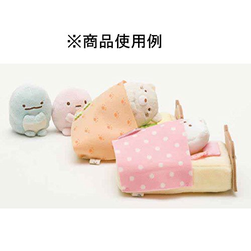 Lit en peluche Sumikko Gurashi de San-X, orange, portable, Mr71805