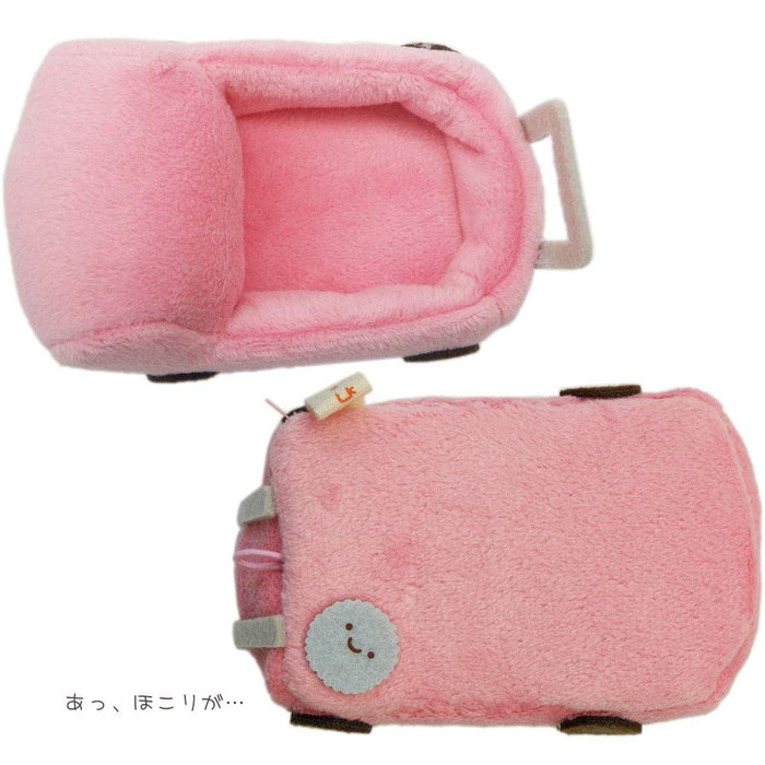 San-X Sumikko Gurashi Chariot en peluche portatif Mx58801 Jouet en peluche pour enfant