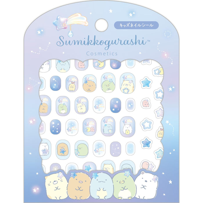 San-X Sumikko Gurashi Nagelsticker für Kinder, SE61702, lustige und sichere Nagelkunst